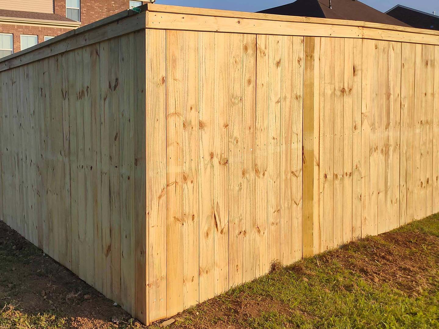 Photo of a Middle Tennessee wood fence