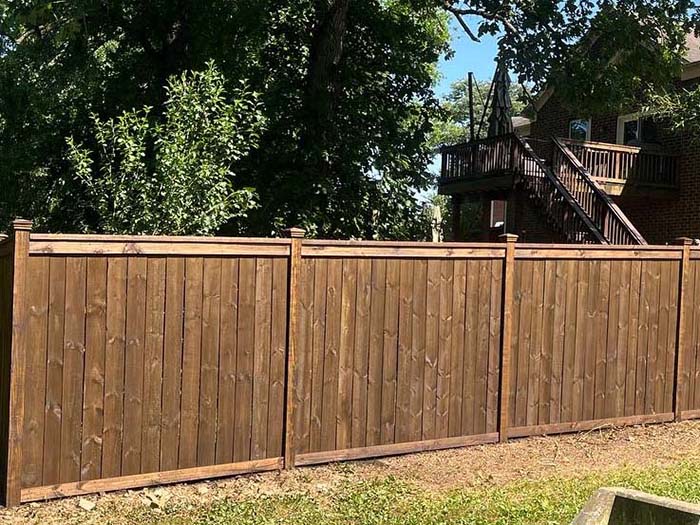Photo of a Gallatin TN wood fence