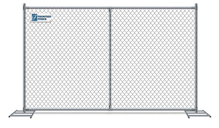 Commercial Temporary fence installation for the Middle Tennessee & Southern Kentucky area.