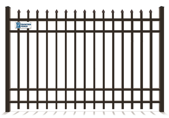 Ornamental steel fence installation for the Middle Tennessee & Southern Kentucky area.