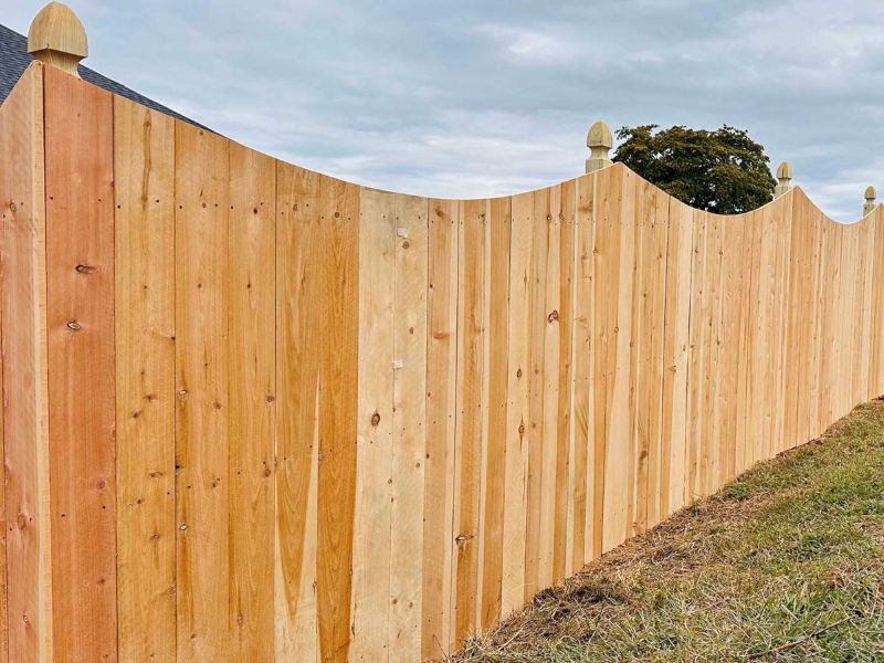 Decorative Fence Example in Gallatin Tennessee