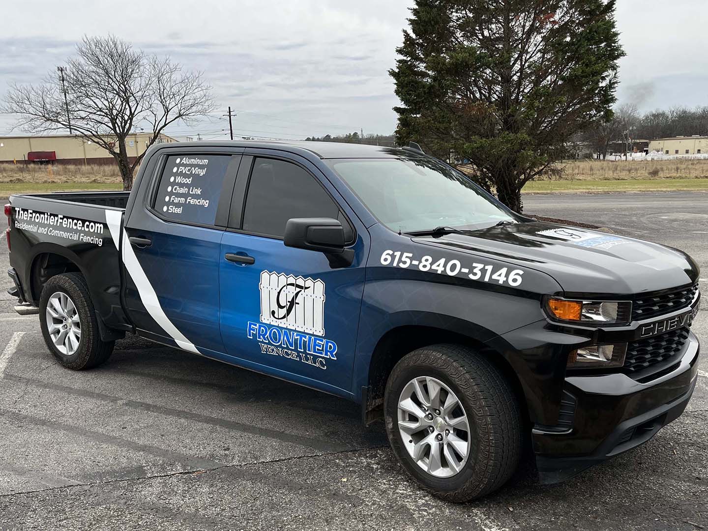 Fence company building in Gallatin Tennessee 