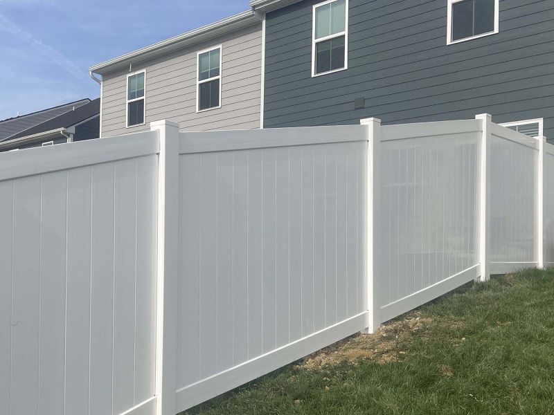 Privacy Fence Example in Gallatin Tennessee